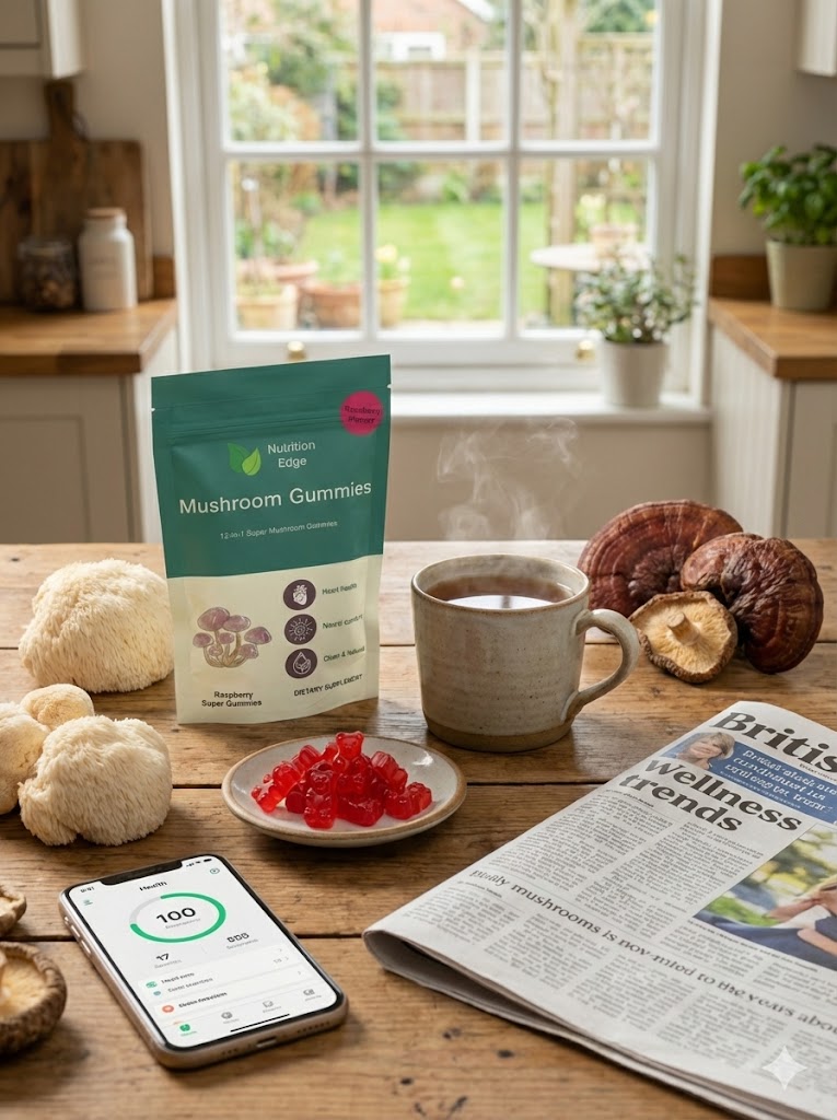 The UK's New Ritual: Why Functional Mushrooms Are Taking Over